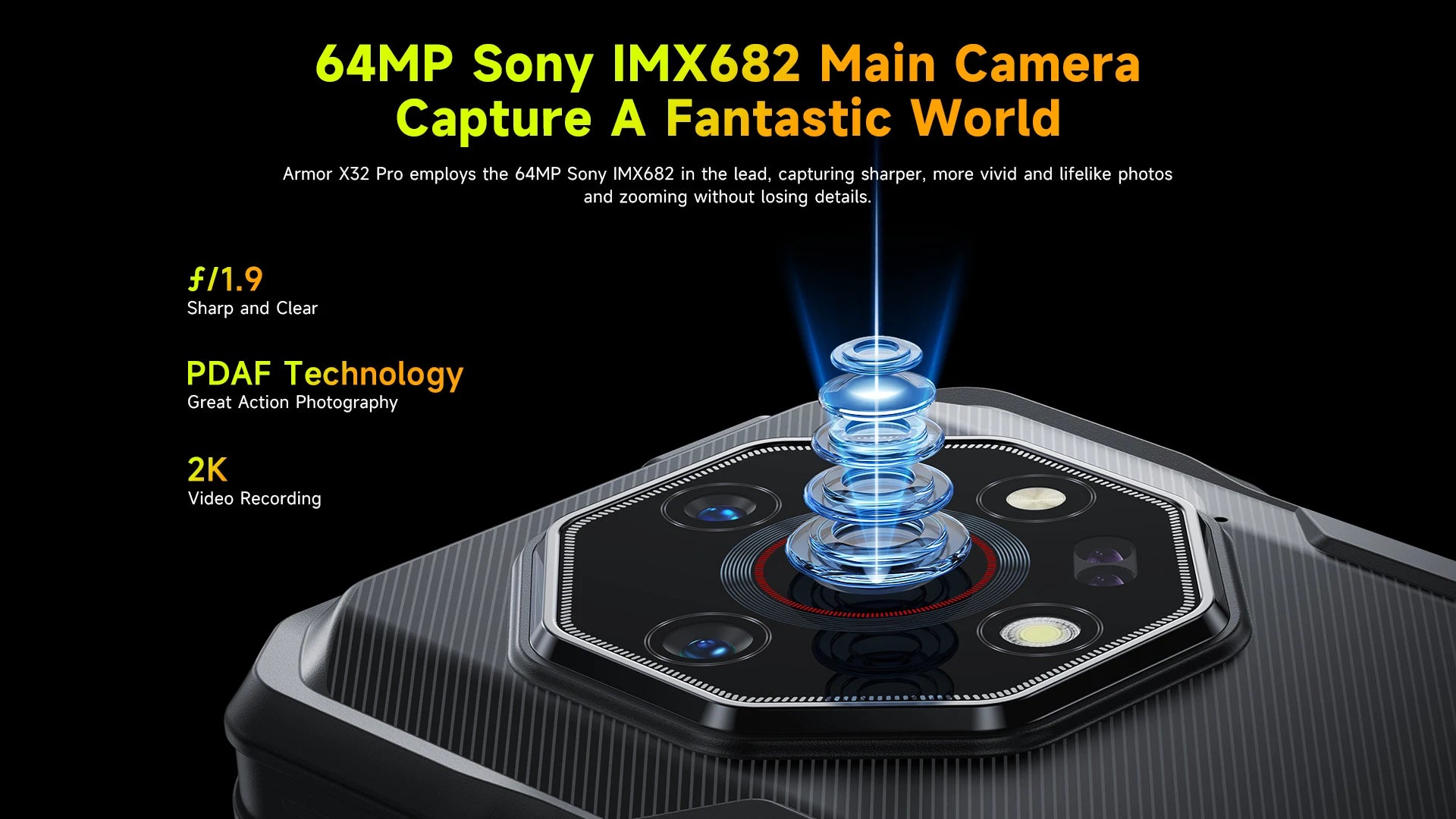 Armor X32 Pro 5G Rugged Android Phone