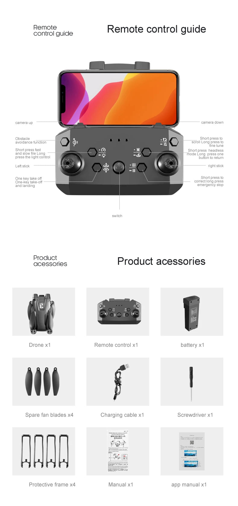 MINI Z908Pro Max Drone – 4K WiFi FPV, Brushless Foldable Quadcopter