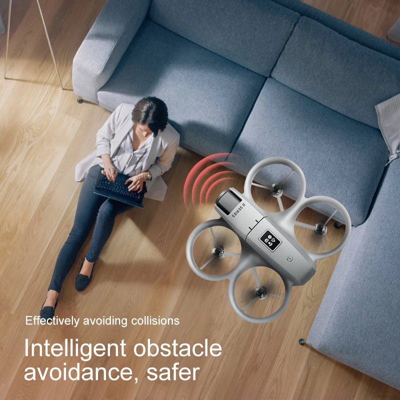 D16 Mini Drone – Dual Camera 8K HD, Obstacle Avoidance UAV