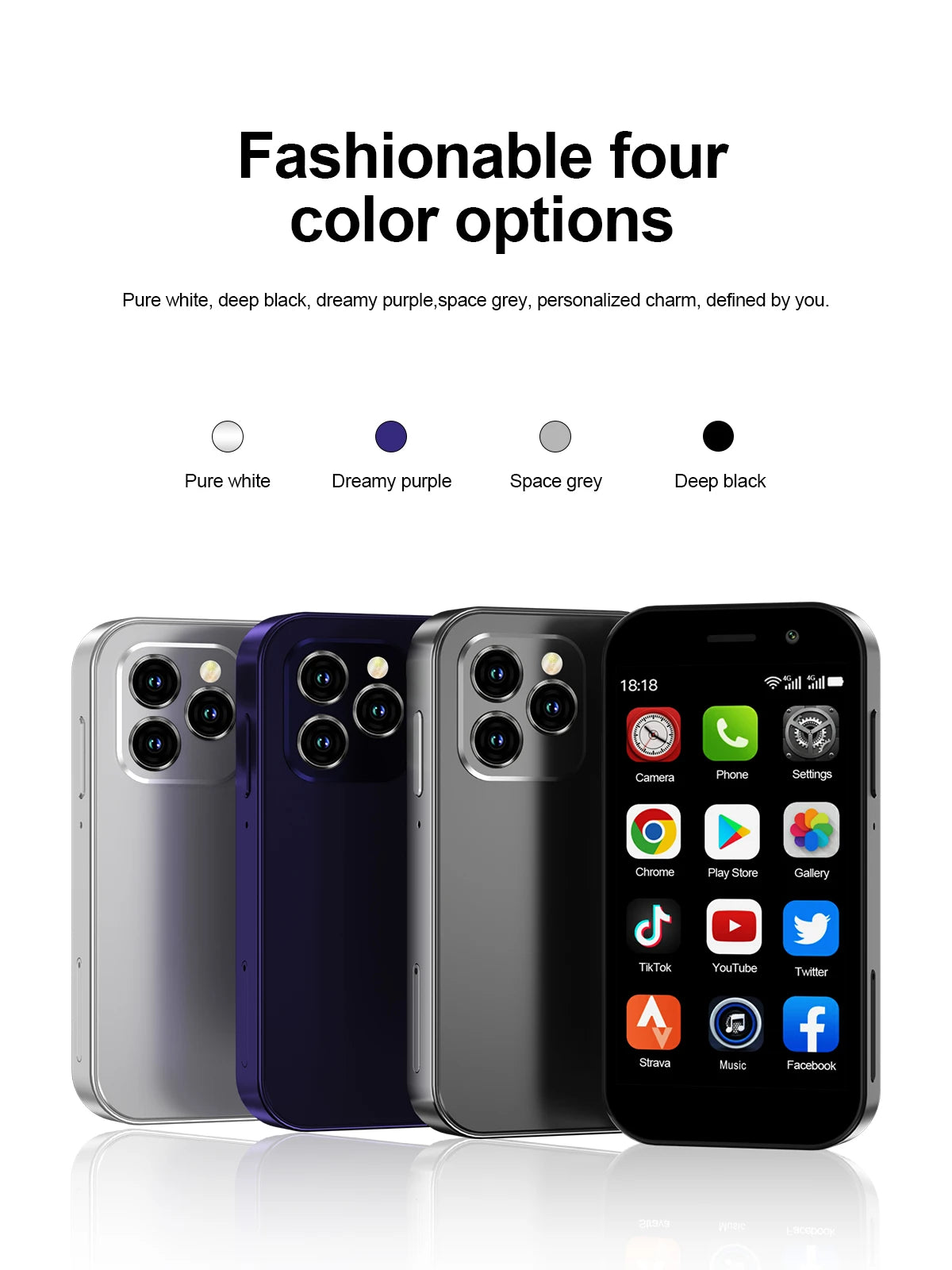 2024 SERVO KING8000 Mini 4G Smartphone