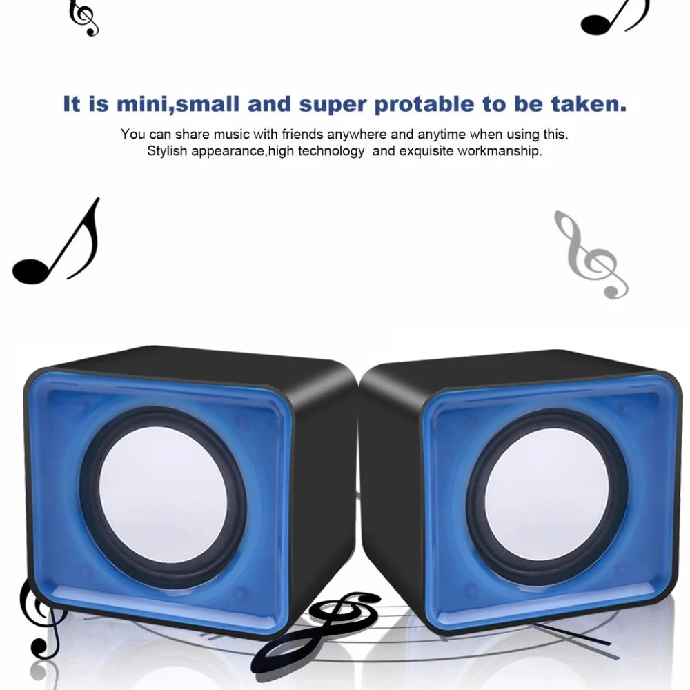 Mini PC Speaker Sound Box for Laptop & Desktop
