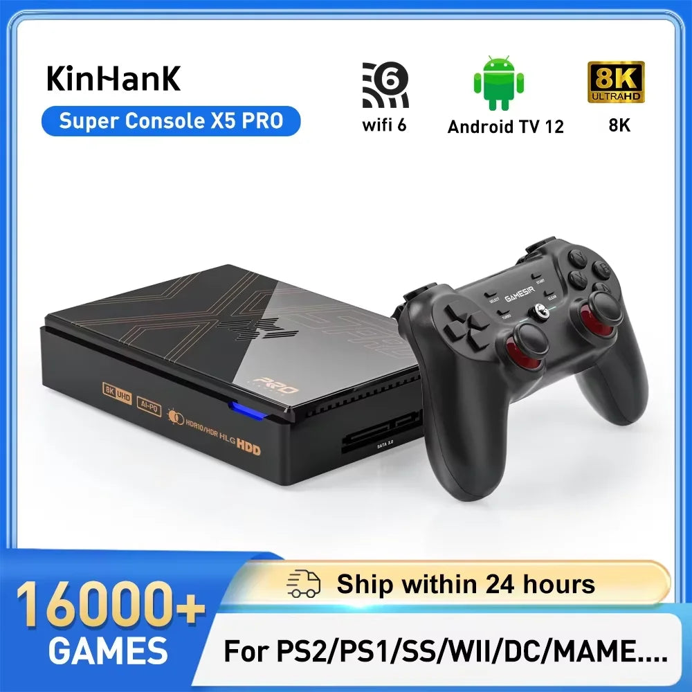 Kinhank Super Console X5 Pro 4T Retro Game Box