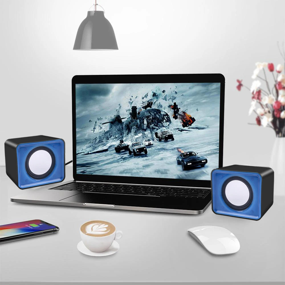 Mini PC Speaker Sound Box for Laptop & Desktop
