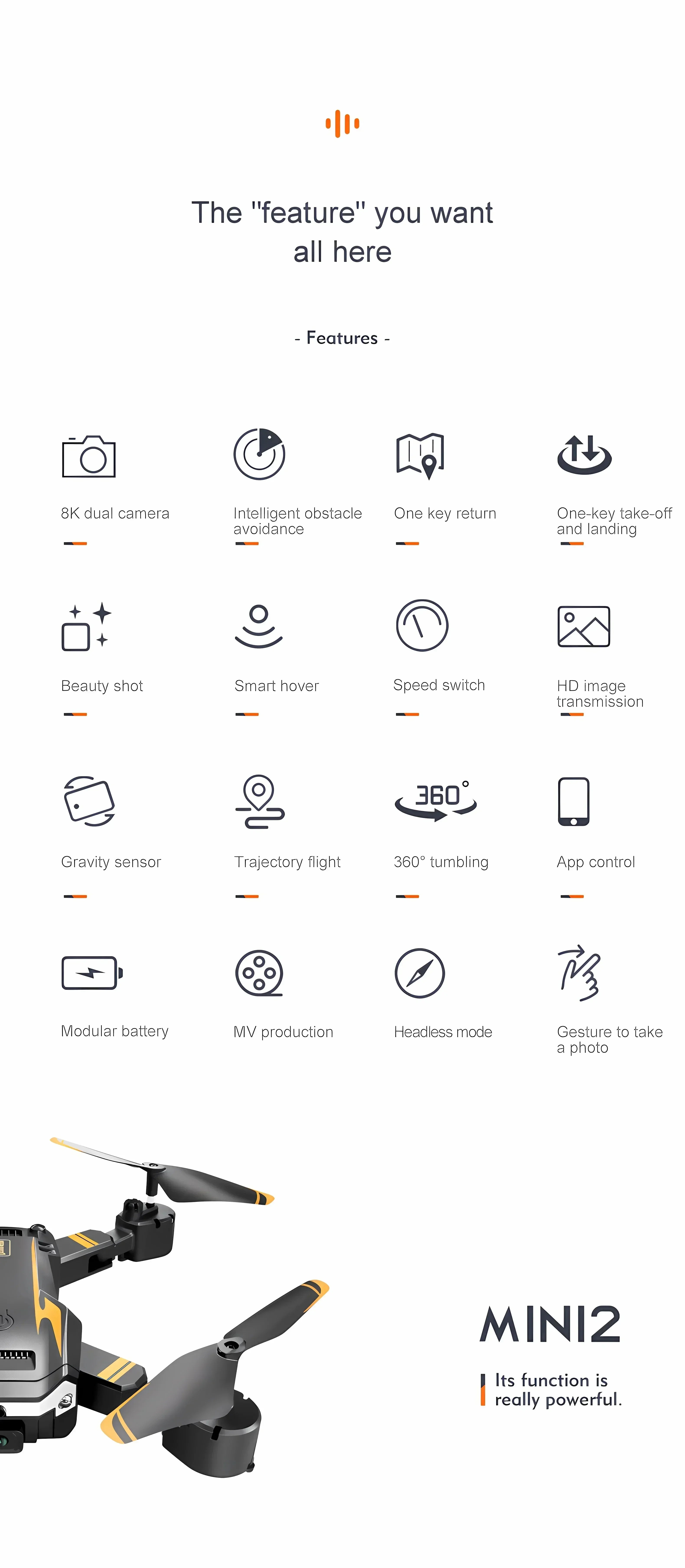 S6 RC Drone G6 – 8K HD Camera, Obstacle Avoidance