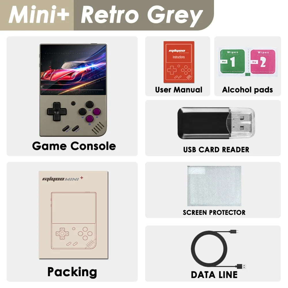 MIYOO Mini Plus V2 Retro Handheld Game Console