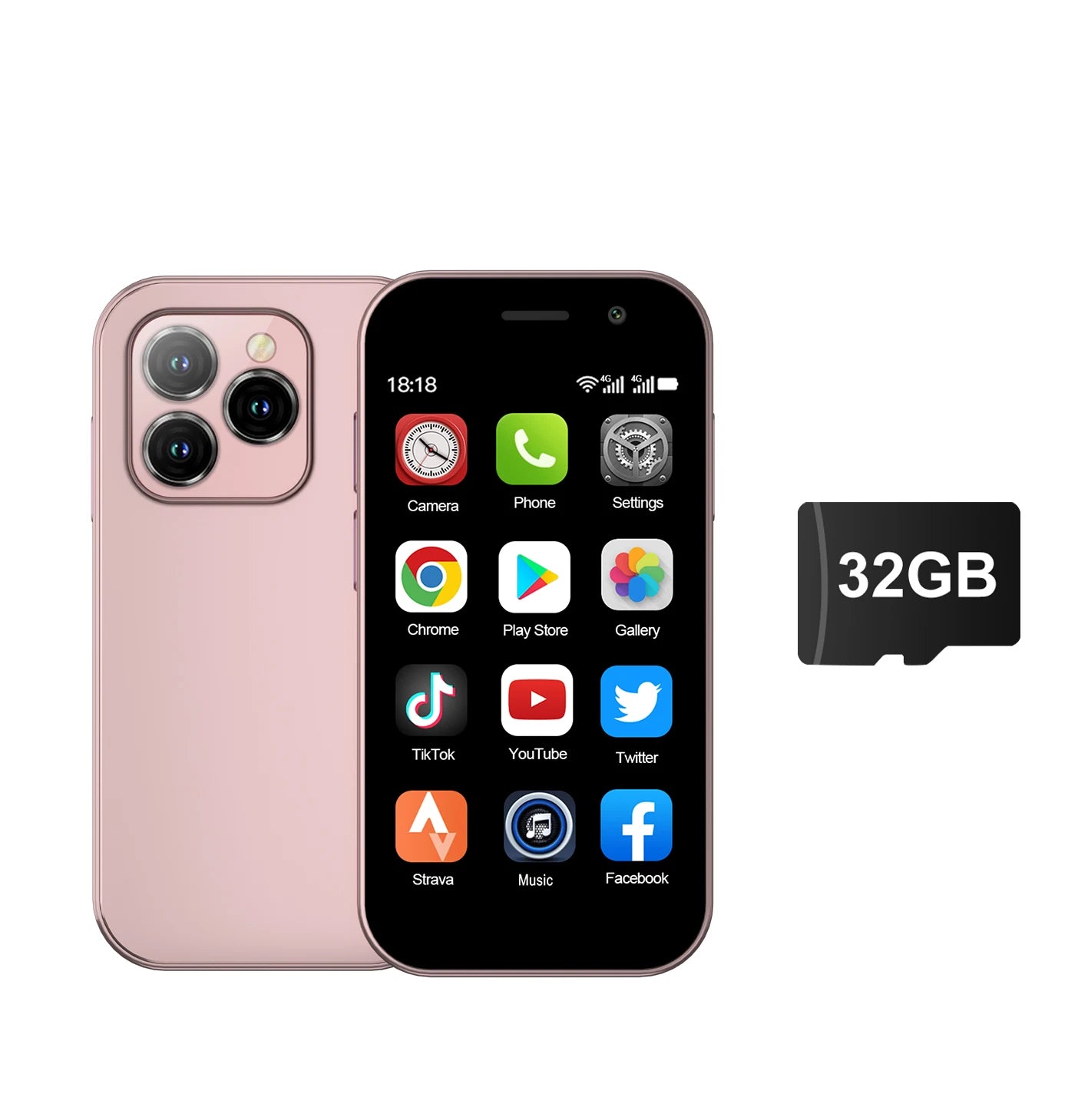 2024 SERVO KING8000 Mini 4G Smartphone