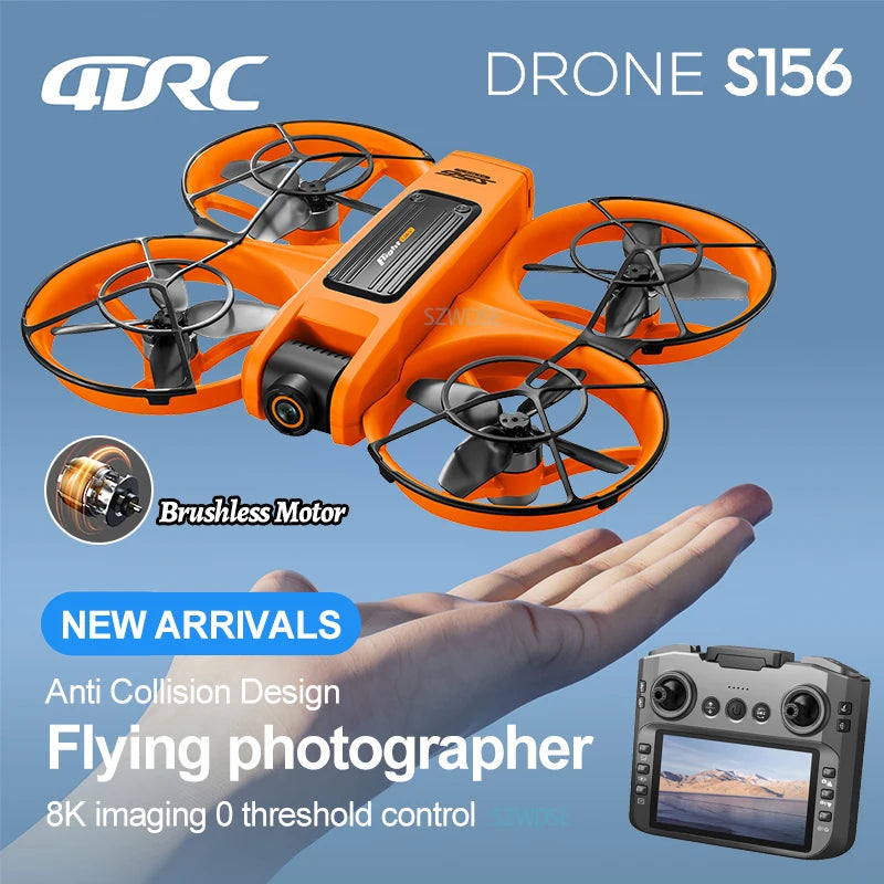 S156 RC Drone – 8K HD Dual Camera, 5G WiFi Quadcopter