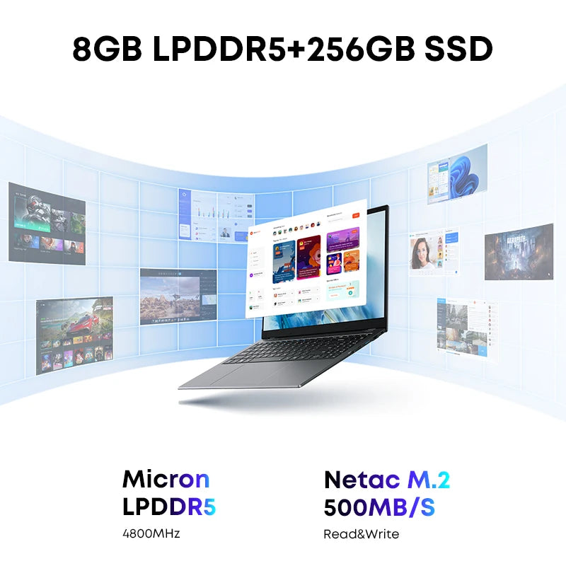 GemiBook Plus 15.6" Laptop