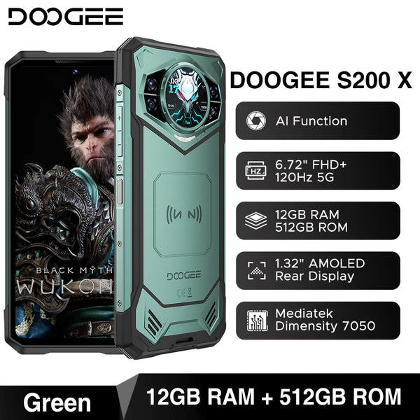 DOOGEE S200 X 5G Rugged Smartphone