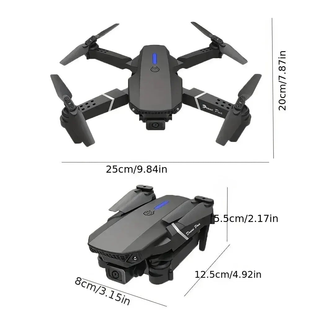 E88Pro RC Drone 4K HD Camera Foldable WiFi FPV