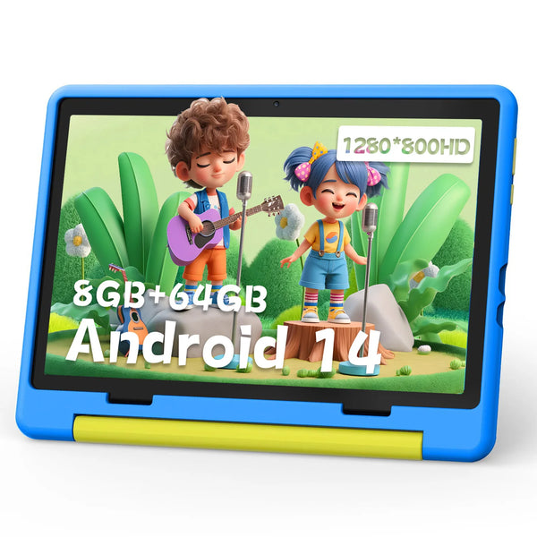 10" Kids Tablet – Android 15, Octa-Core, 14GB RAM, 64GB Storage