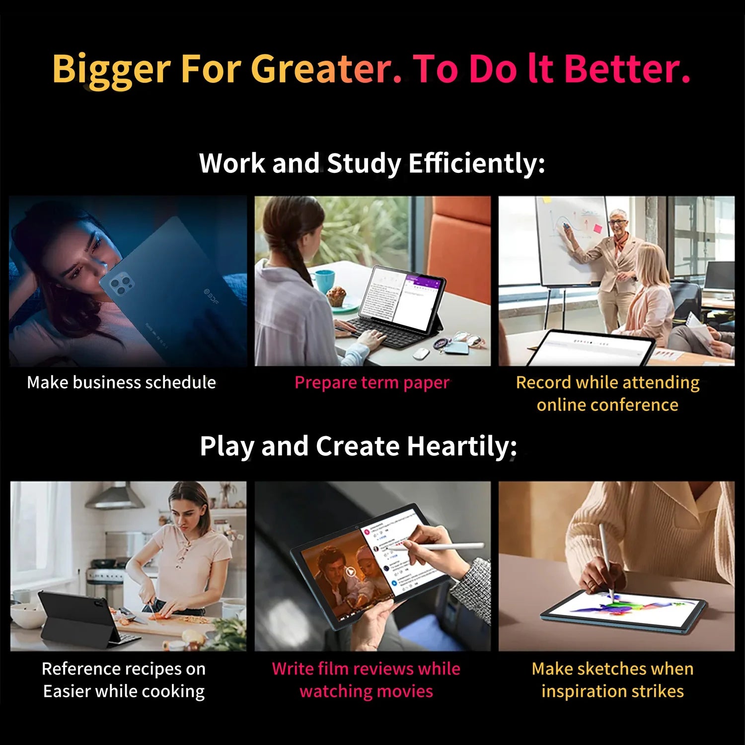 10.1" Android 13 Tablet – Octa-Core, Dual SIM, 4GB RAM, 64GB Storage