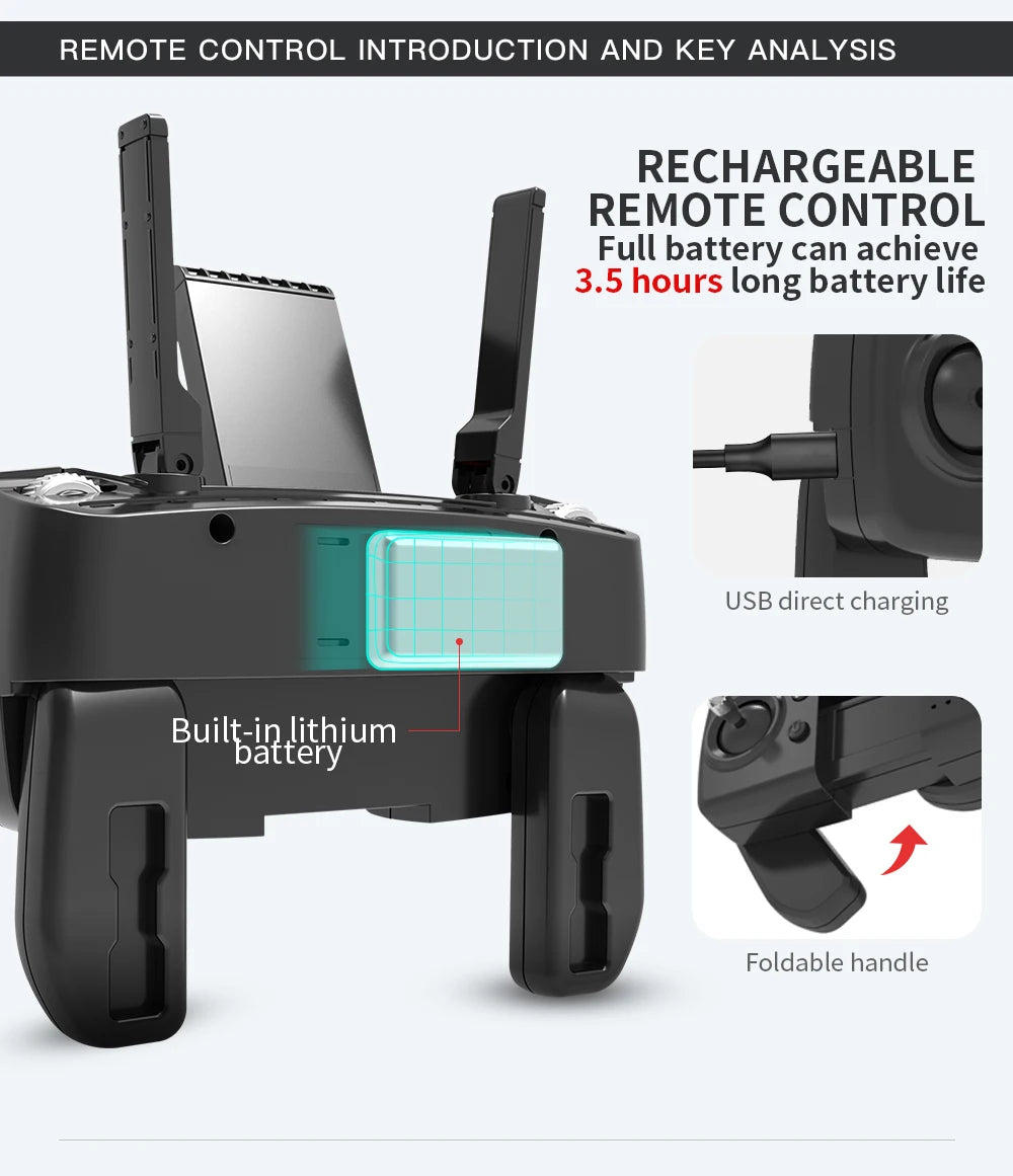 L900 Pro 4K GPS Drone – Dual Camera, Brushless Foldable Quadcopter