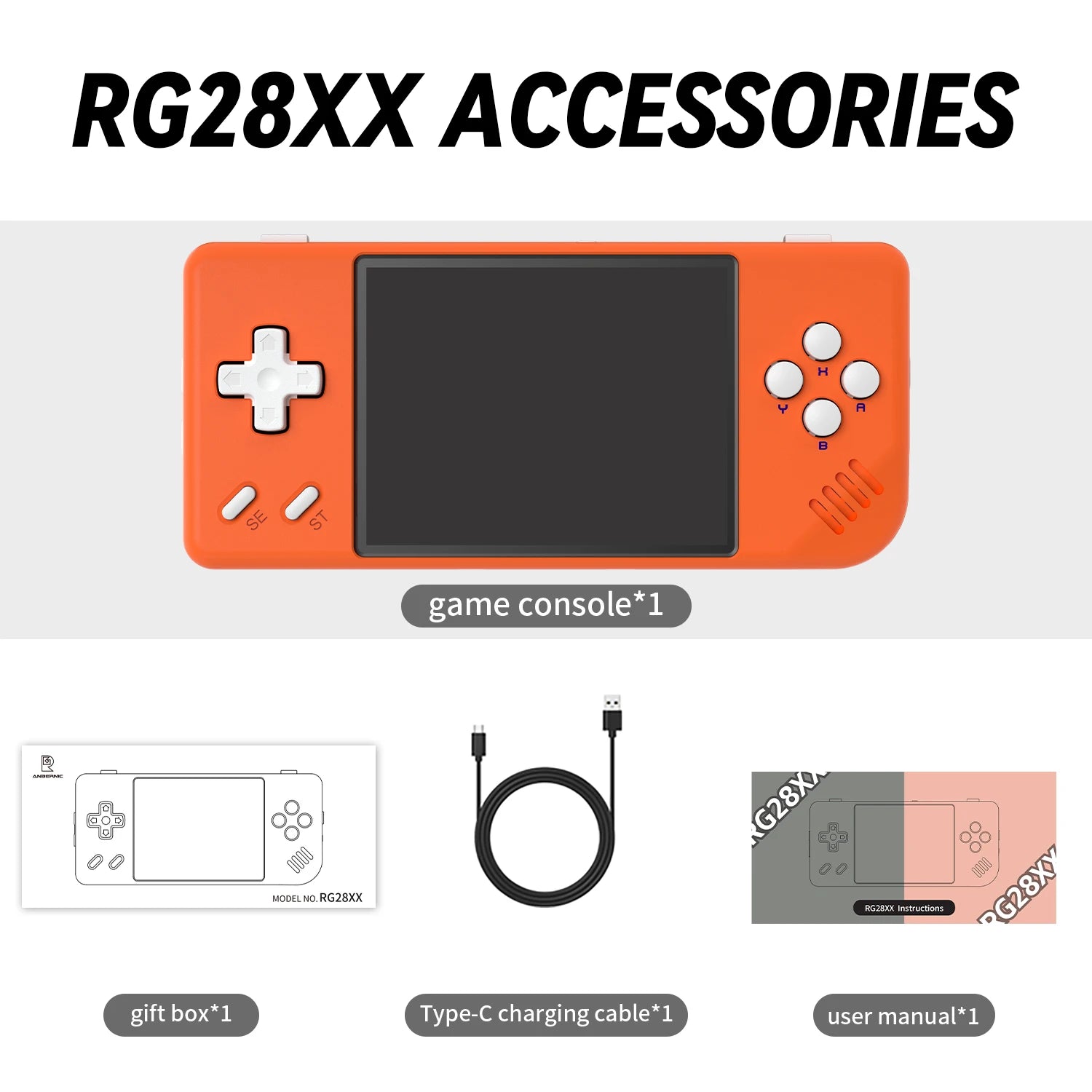 ANBERNIC RG28XX Handheld Game Console
