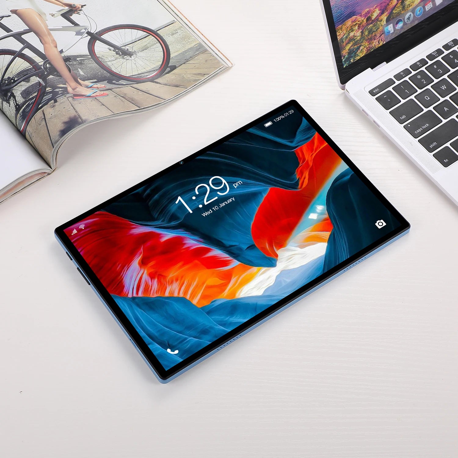 10.1" Android 13 Tablet – Octa-Core, Dual SIM, 4GB RAM, 64GB Storage