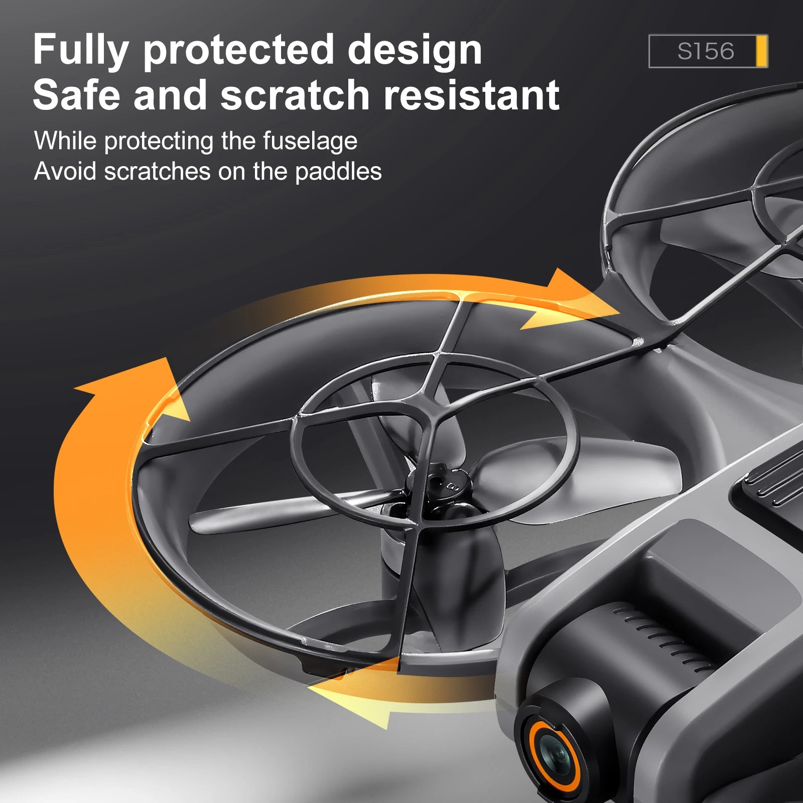 S156 RC Drone – 8K HD Dual Camera, 5G WiFi Quadcopter