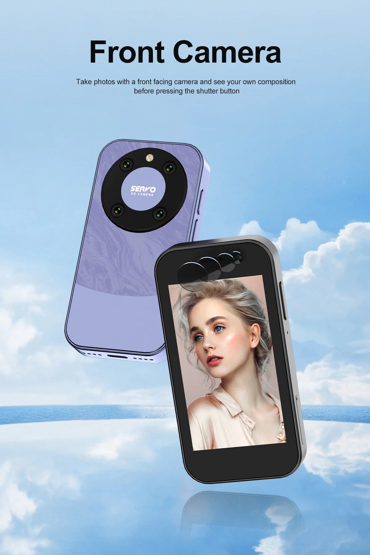 9000 Mini Smartphone – 3.0" HD, Android 10, 4G LTE