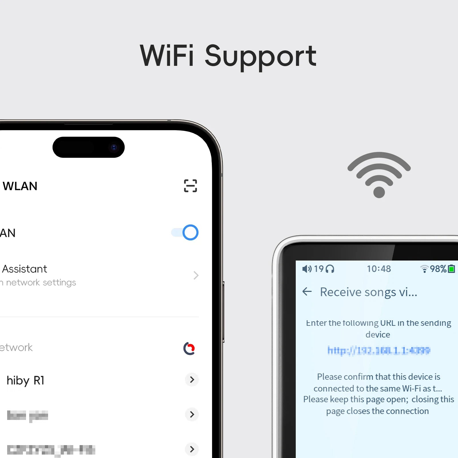HiBy R1 Hi-Fi Music Player Bluetooth 5.1 & WiFi DAC