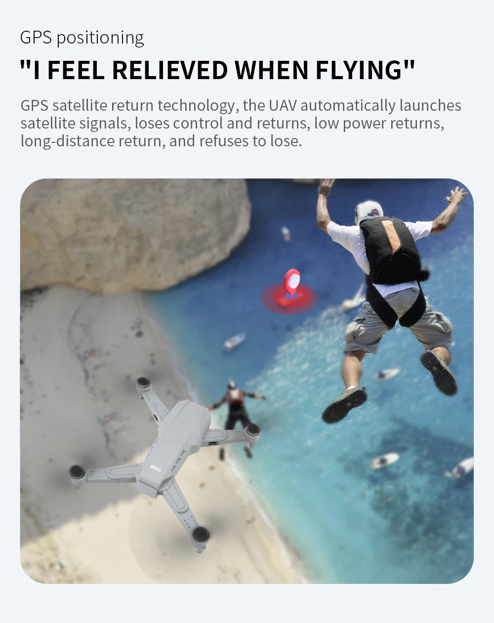 L900 Pro 4K GPS Drone – Dual Camera, Brushless Foldable Quadcopter