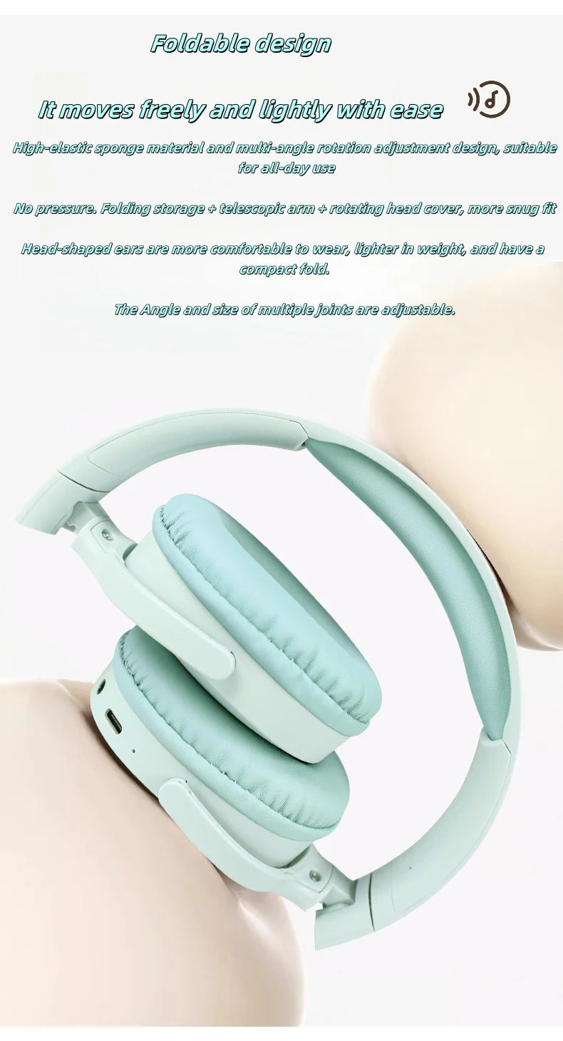 Bluetooth Wireless Over-Ear Headphones