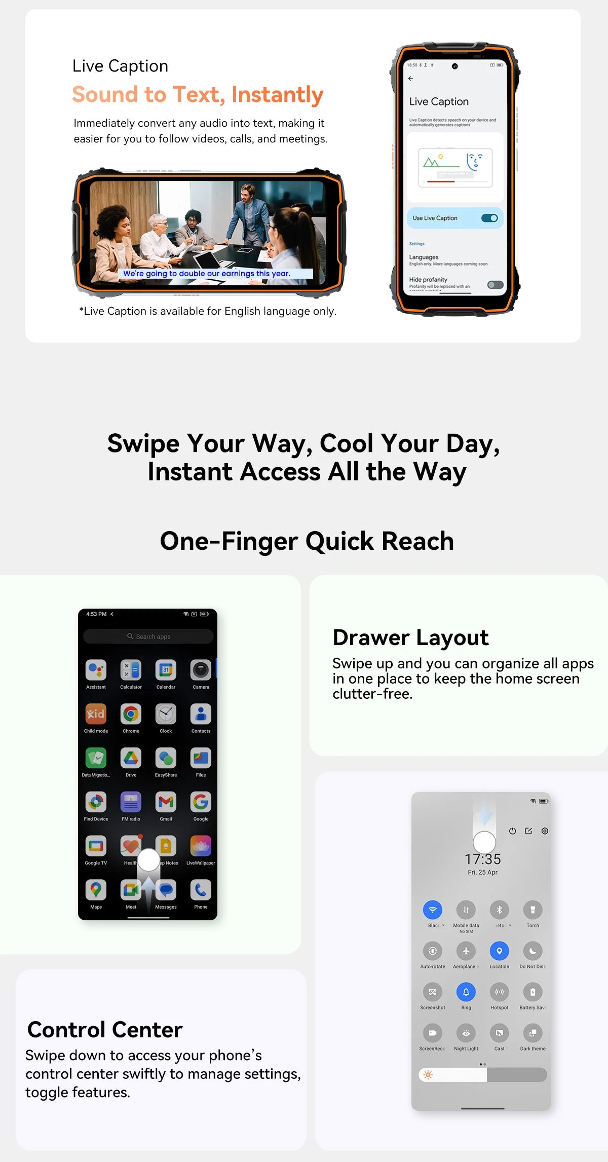 Blackview OSCAL PILOT 3 5G Rugged Smartphone