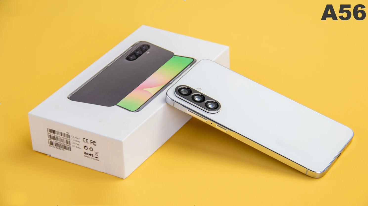 A56 Global Version Smartphone – 6.8" Android, 12GB RAM, 512GB Storage