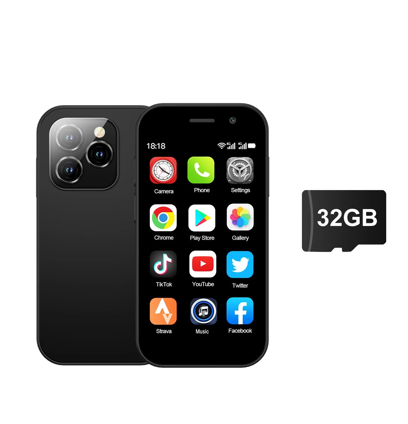 2024 SERVO KING8000 Mini 4G Smartphone