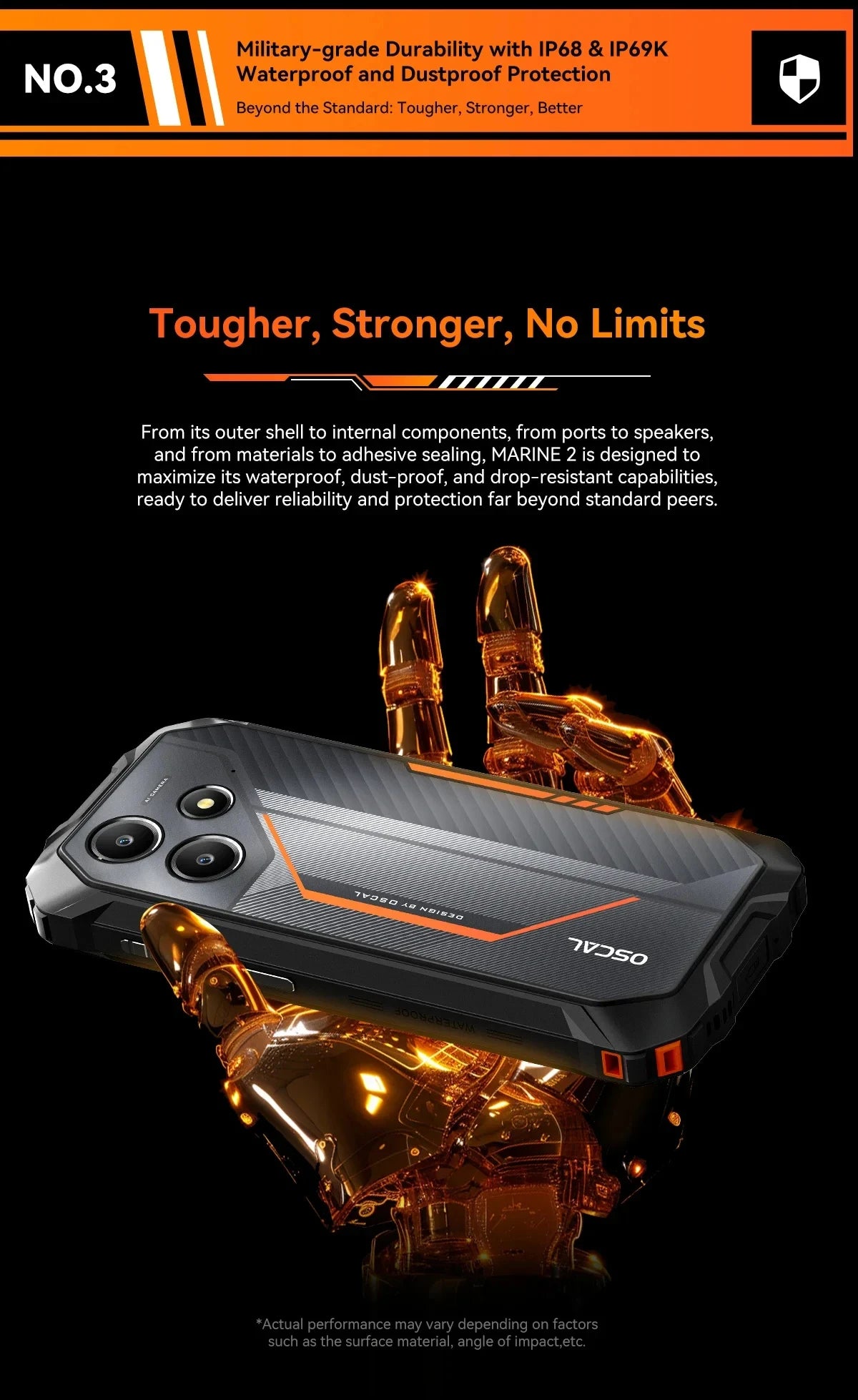 Blackview OSCAL Marine 2 Rugged Smartphone
