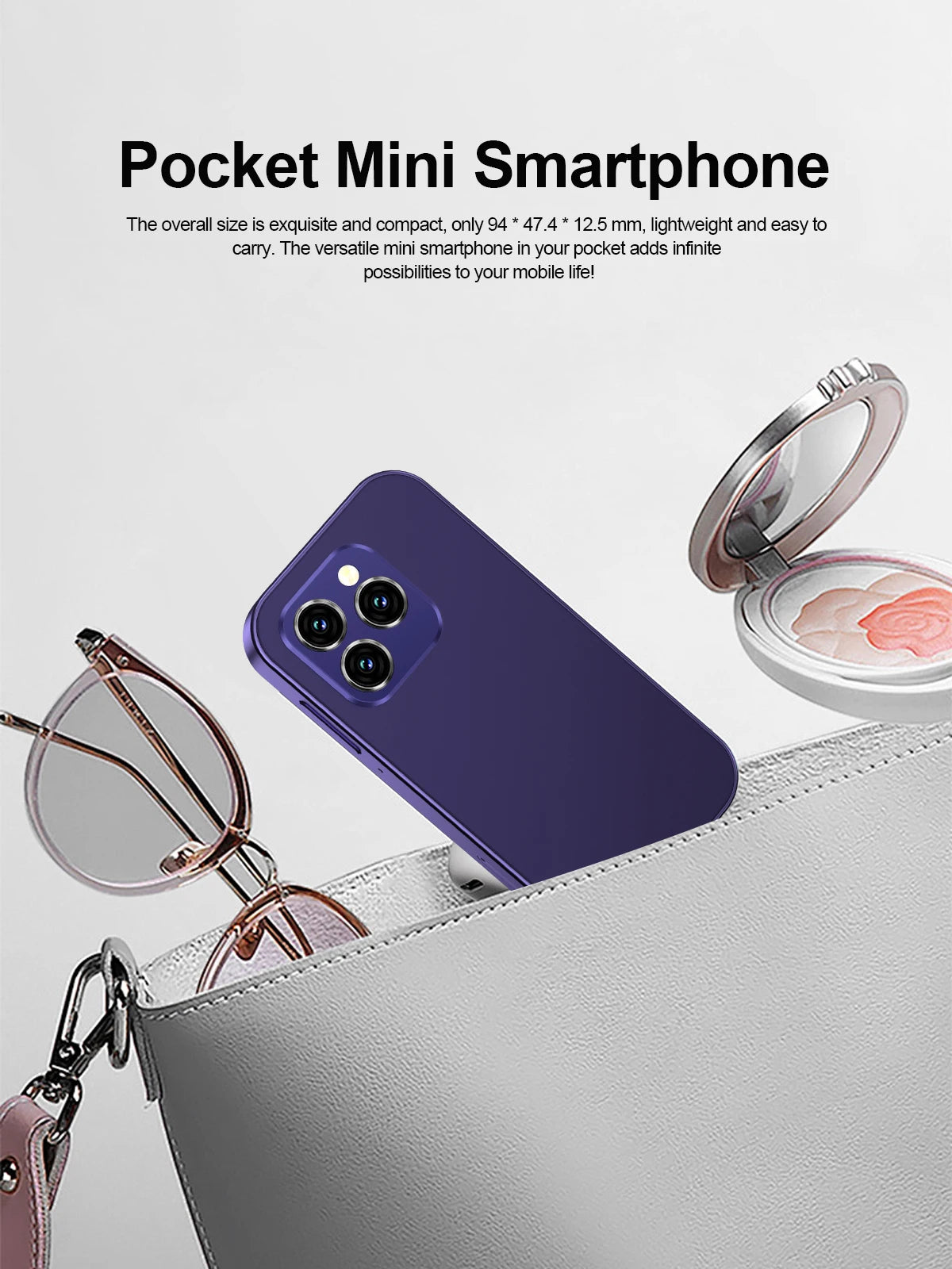 2024 SERVO KING8000 Mini 4G Smartphone