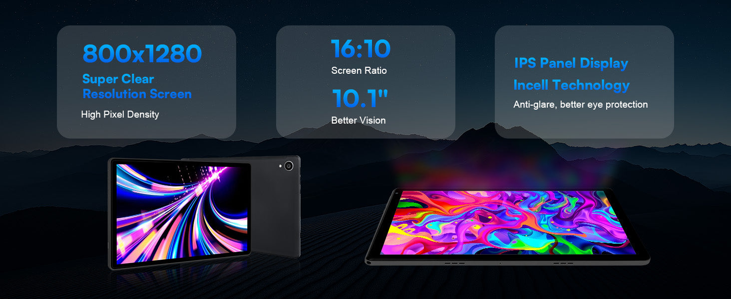 URAO C109L 10-Inch Android 15 Tablet – Powerful Performance with Keyboard & Mouse Set